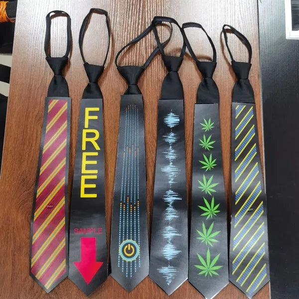 Voice Controlled Light Up Necktie Flexible LED Tie