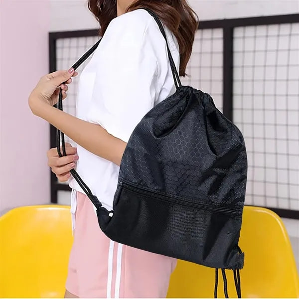 Waterproof Drawstring Backpack for Sports