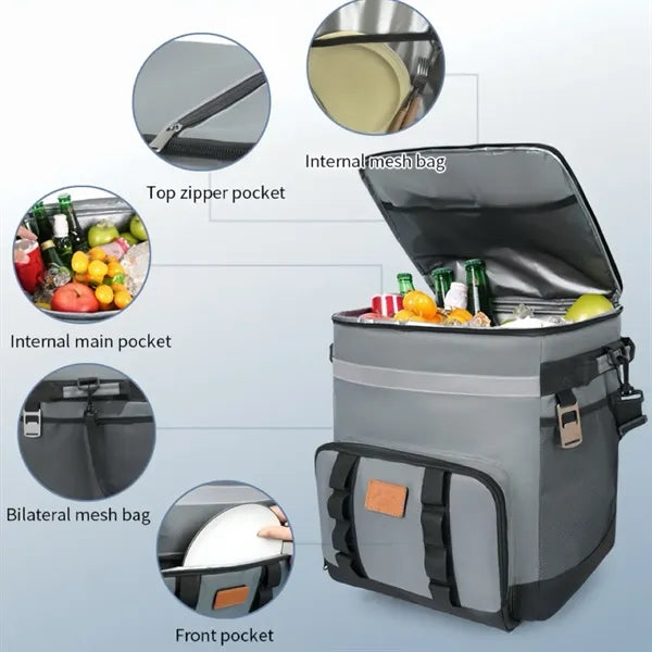 35L Outdoor Pull Rod Insulated Container