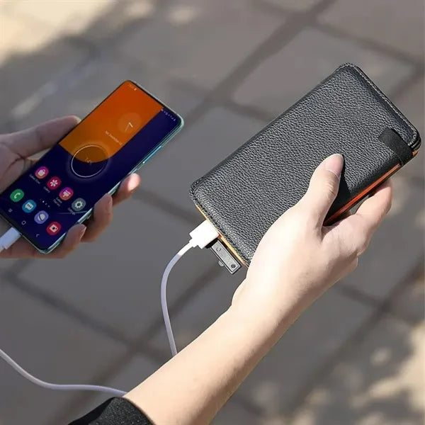 Foldable Solar Power Bank with Multiple Panels