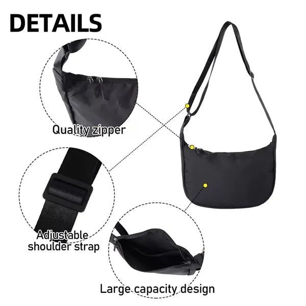 Custom Lightweight Shoulder Bag Casual Crossbody Purse