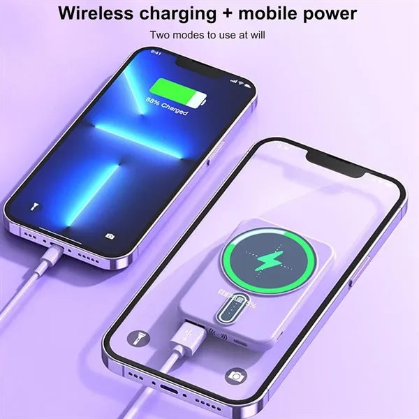 Magnetic Portable Powers Bank