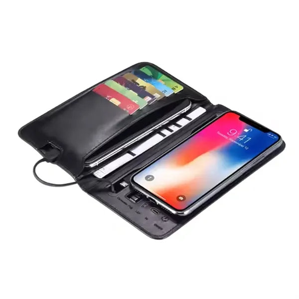 Executive Folio Case with Built-in Power Bank