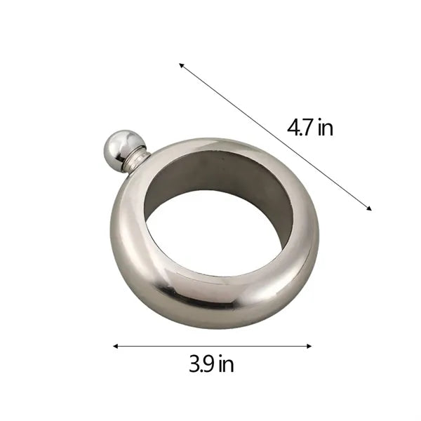 Leakproof Portable Stainless Steel Polished Bracelet Flask