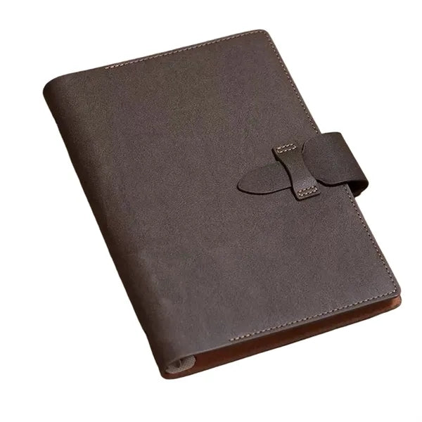 Vintage Leather Cover Notebook For Business Personal