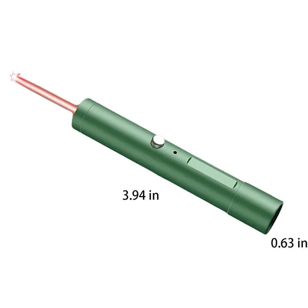 Cat-playing fast USB charging laser pen with keychain