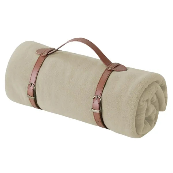 Warm Fleece Yoga Blanket For Home Outdoor And Travel Use