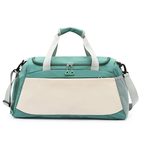 Large Capacity Travel Duffel Bag With Shoulder Strap Handle