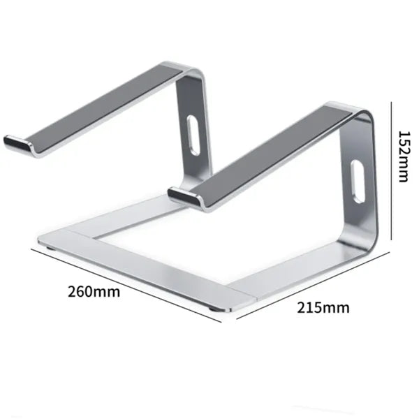 Ergonomic Aluminum Laptop Computer Riser Holder Stand