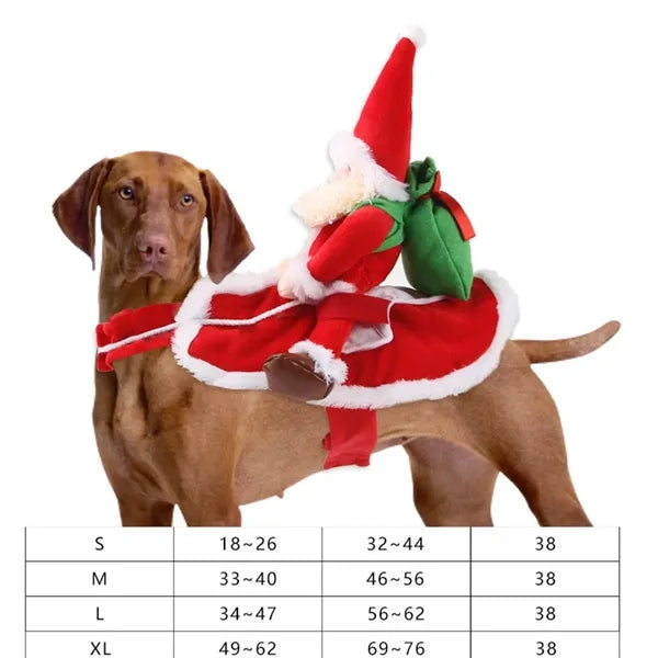 Dog & cat Xmas costumes