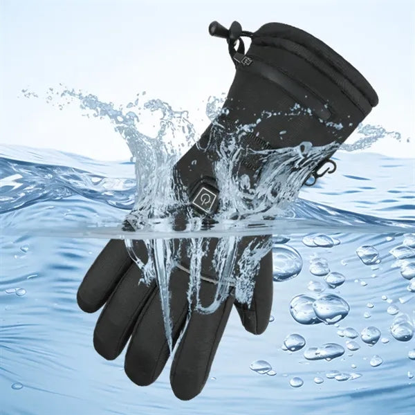 Dacron heated gloves for winter sports