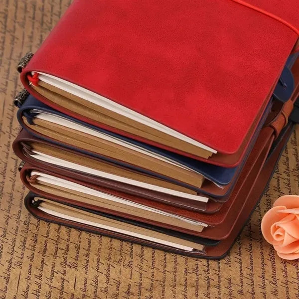 Classic Leather Cover Travel Journa