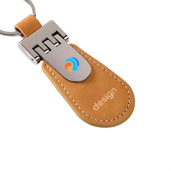 Custom Premium Tag Leather Keychains