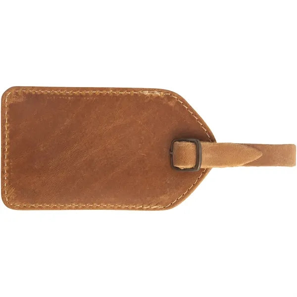 Barranca Canyon Leather Luggage Tag