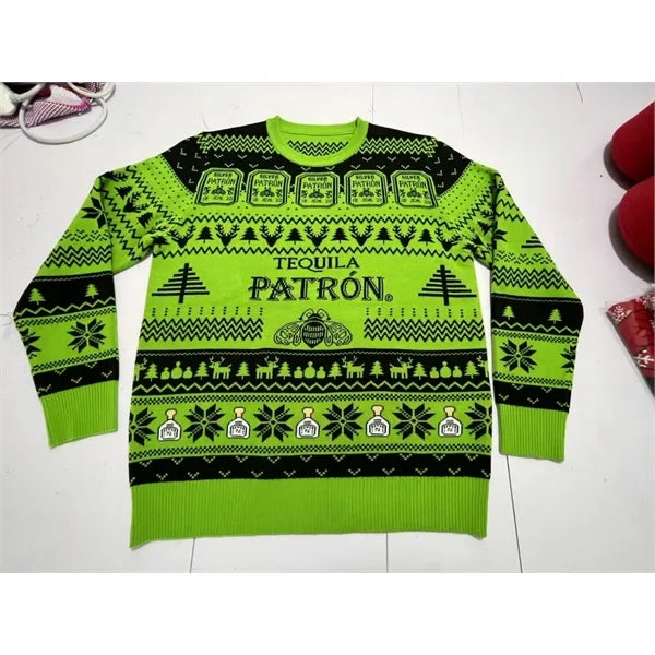 Custom Knit Jacquard Pullout Sweater