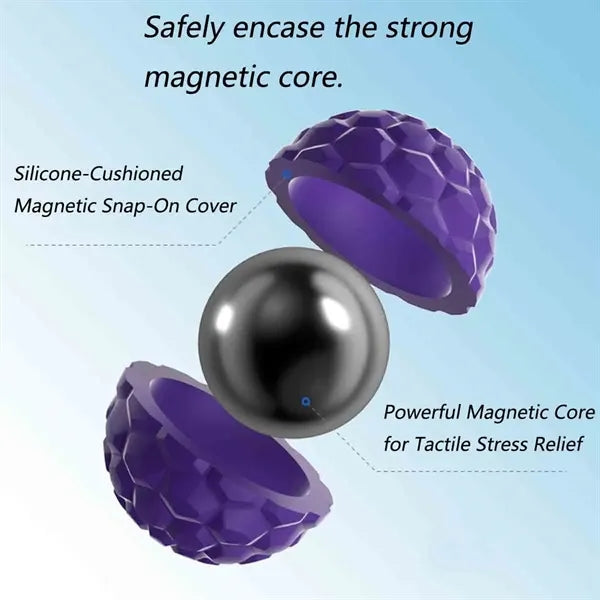 4 PCS Silicone Magnetic Balls Fidget Toys