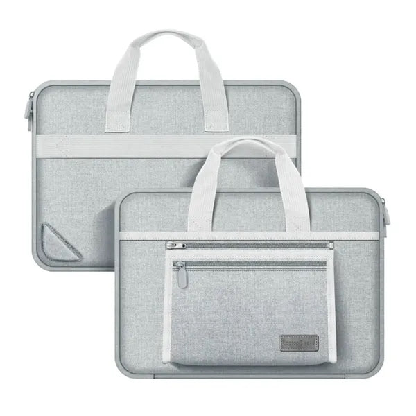Laptop Carrying Case with Detachable Front Pocket