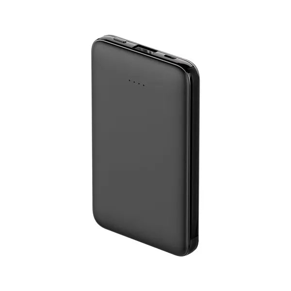 Power Bank 5000 mAh with Integrated Charging Cables