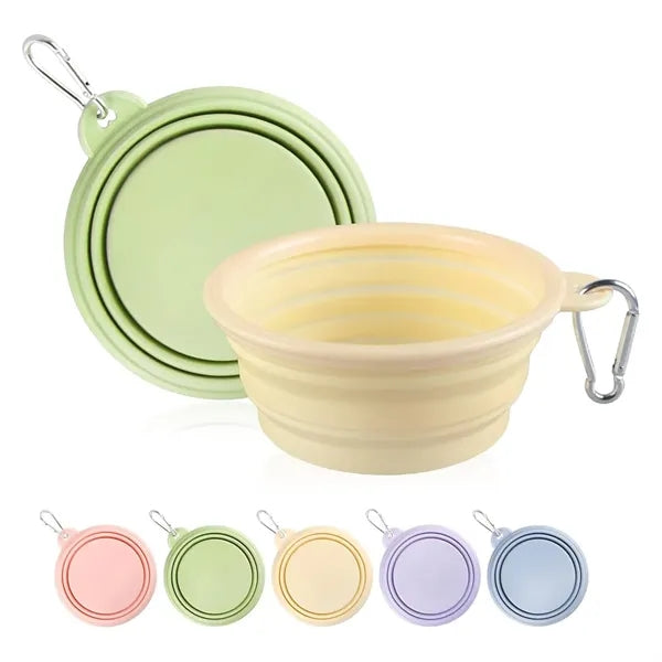 Outdoor Portable Environmentally Friendly Foldable Pet Bowl