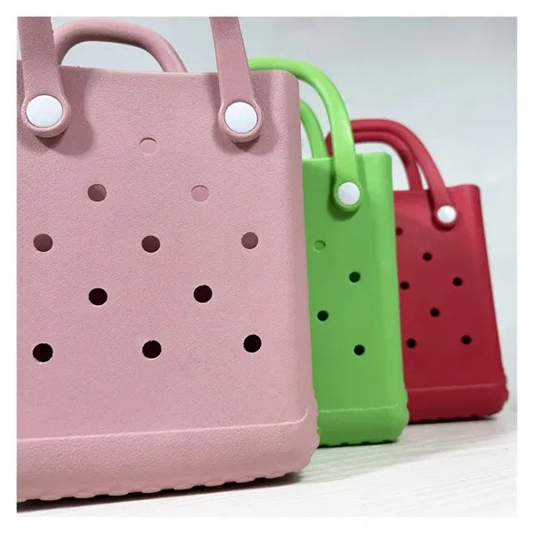 Small Rubber Beach Tote Bag