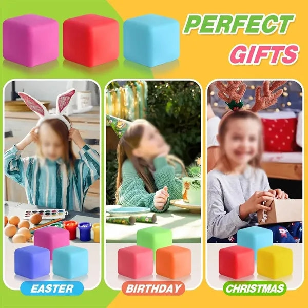 Classroom prize kids adults fidget toy square stress cube