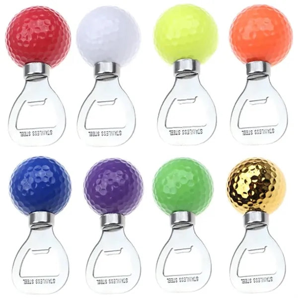 Funny novelty gift fridge beer tool golf ball bottle opener