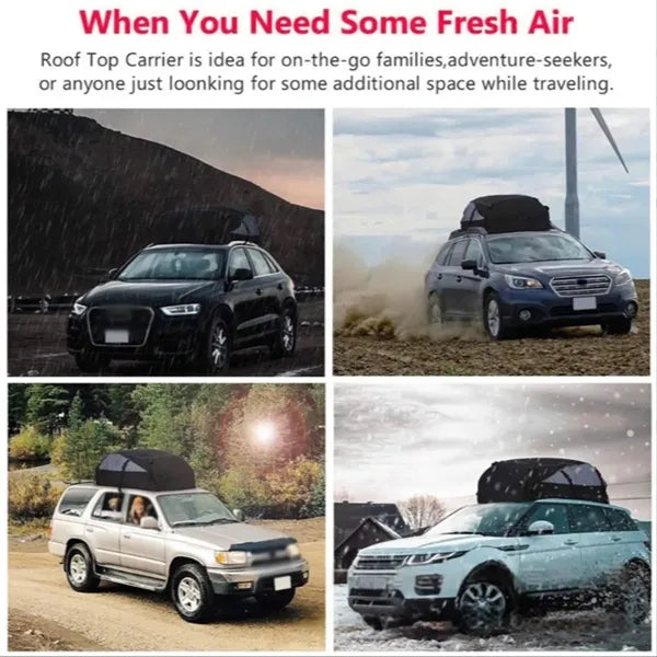 SUV luggage waterproof car rooftop cargo carrier roof bag
