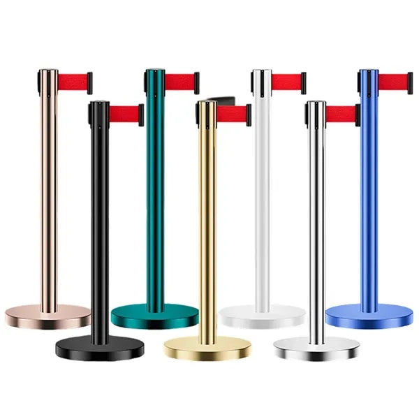 Stainless Steel Retractable Belt Stanchion