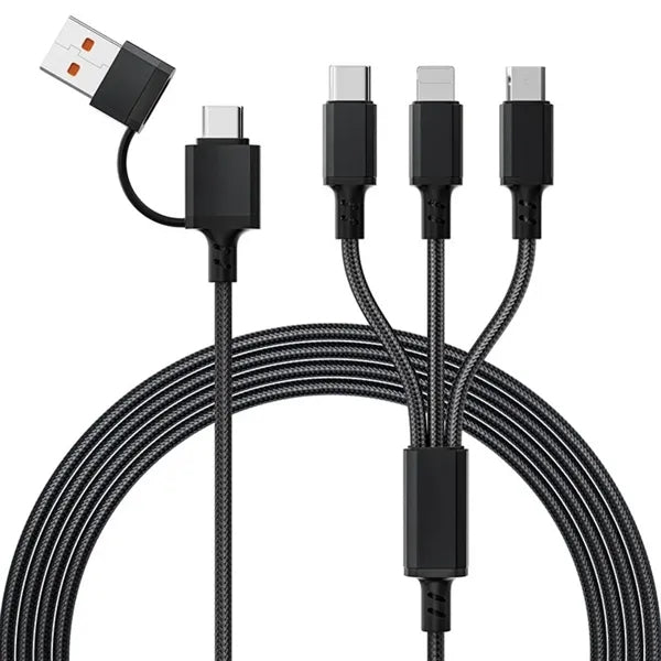 4-Foot USB C Multi-Charger Cable