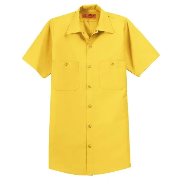 Red Kap Short Sleeve Industrial Work Shirt.