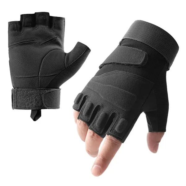 Wear-Resistant Half-Finger Non-Slip Tactical Gloves