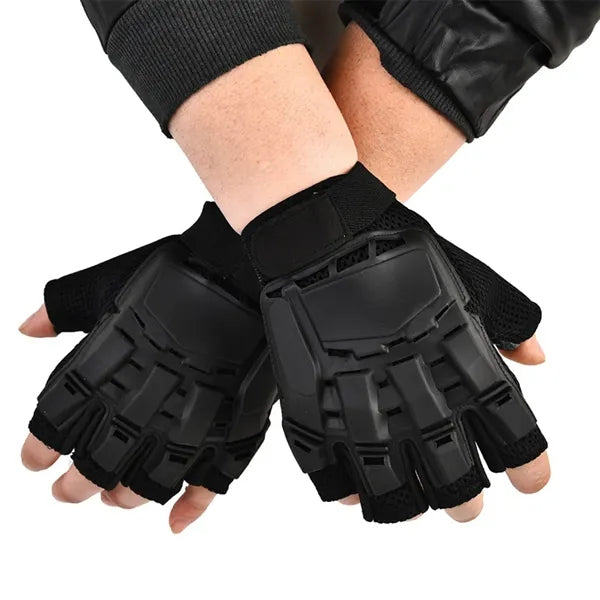 Breathable Outdoor Fingerless Non-Slip Tactical Gloves
