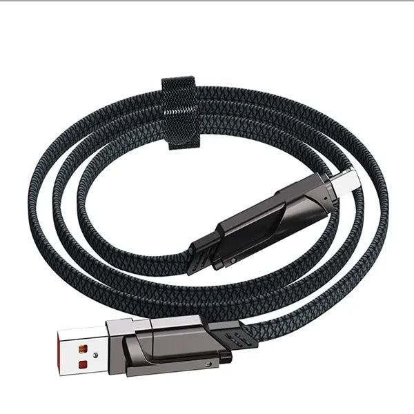 65W 4 In 1 Multi Function Fast Charging Cable