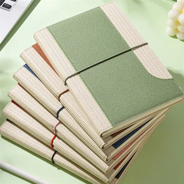 School office supplies gift eco-friendly PU leather notebook