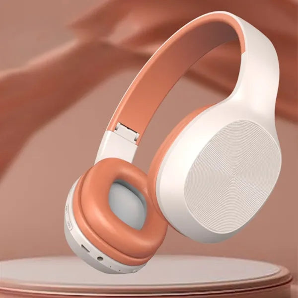 Lightweight deep bass bluetooth wireless over ear headphones