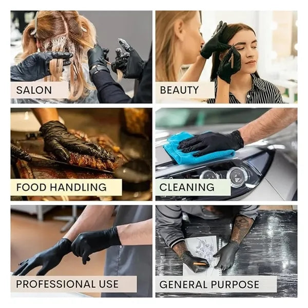 100 Pack Vinyl Nitrile Disposable Gloves