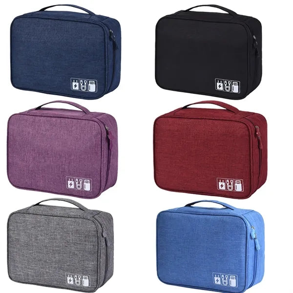 Data Cable Storage Bag Travel Power Bank Storage Box