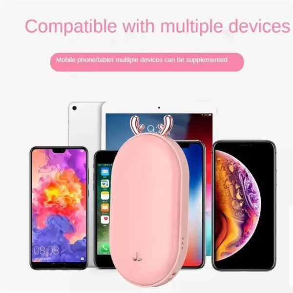 2 in 1 Portable Rechargeable Hand Warmers