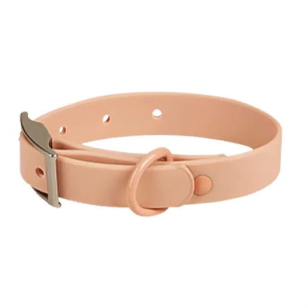 Customizable Pet Collar with Adjustable Strap and Logo