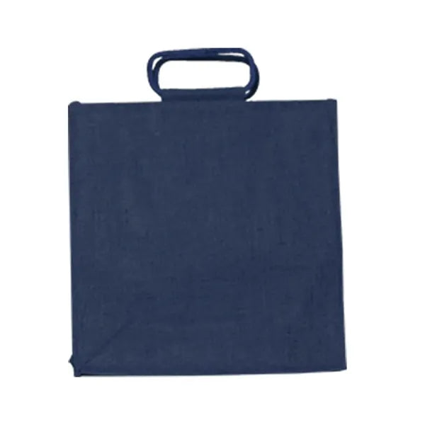 All Natural Jute Bag With Cane Handles