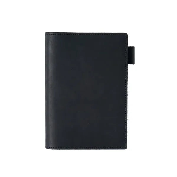 Leather Refillable Travel Notebook W/ Pen Holder Card Slot
