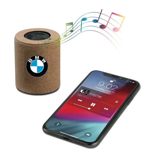 Syrah Cork Eco-Friendly Mini Portable Speaker