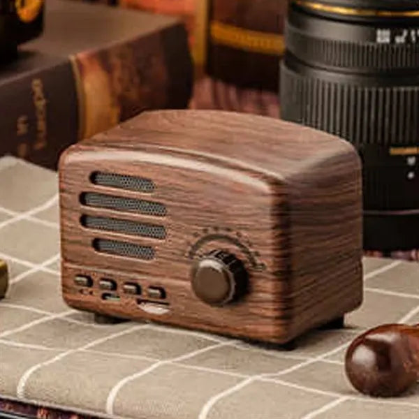 Retro-Style Wireless Speaker with BT Functionality