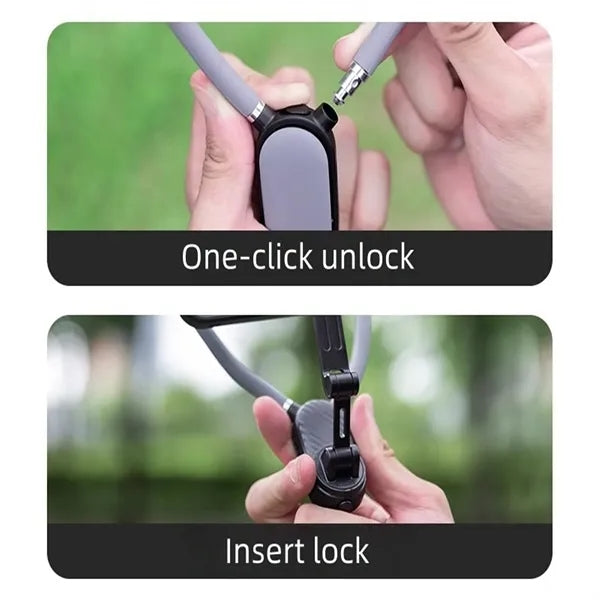 Magnetic Neck Phone Holder 360 Degree Adjustable Stand