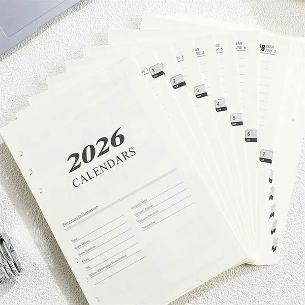 A5 Planner Spiral Notebook
