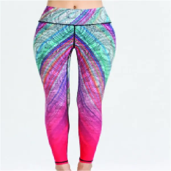Women's Sublimation Compression Tights - 180G Poly Spandex
