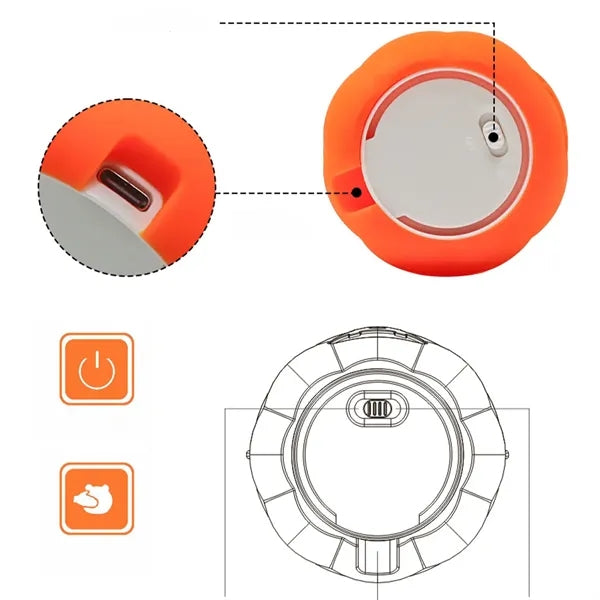 Cute Night Light for Kids Soft Silicone LED Touch