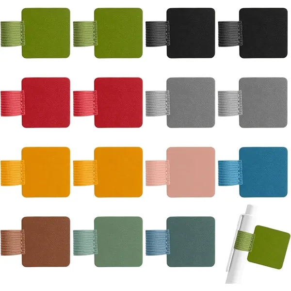 Self-Adhesive Pencil Pen Loop Holder Elastic Design