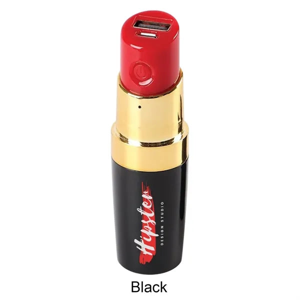 GlamCharge Lipstick Power Bank 2200mAh
