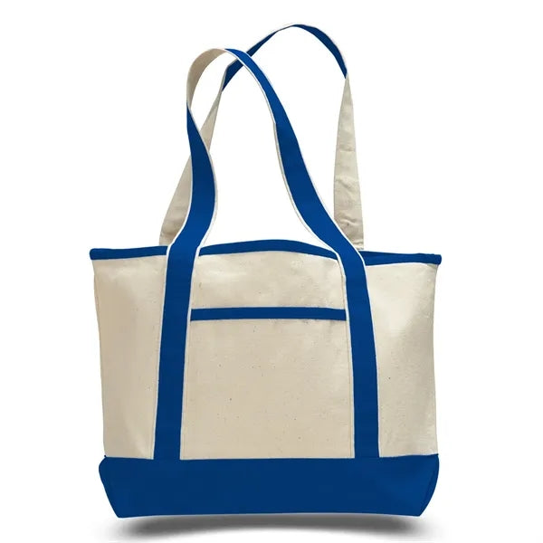 Deluxe Small Canvas Tote Bag Heavy Duty